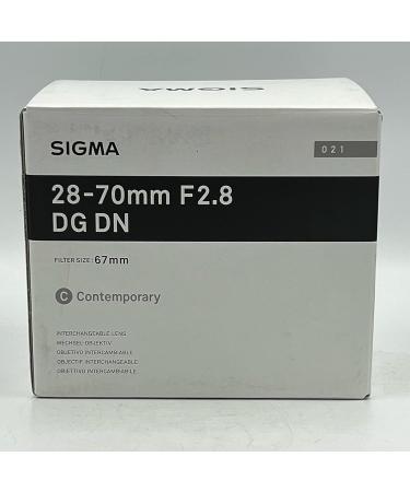 Sigma 28-70mm F2.8 DG DN for Sony E Black medium For Sony E - Buy Online on GoSupps.com
