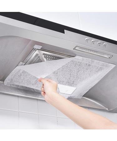 Vliesstoff Filter Papers Foldable FilterSheets Absorbent Filter Paper 12-Piece/Set Fits for Home Ranges Hoods - Buy Online on GoSupps.com