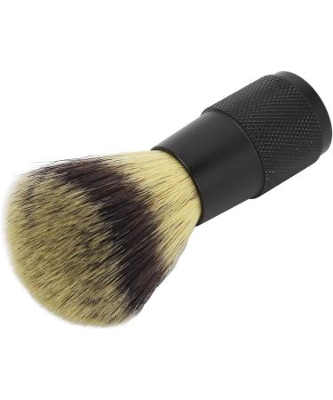 GFRGFH Foaming Beard Brush - Soft Bristles Black Alloy Handle | Best Beard Care for Men - Buy Online on GoSupps.com