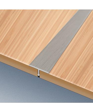 Flat Floor Transition Strips Indoor Aluminum Carpet Threshold Ramp for Floor Laminate Gap Durable Tile Edge Trim Self Adhesive Wide 3.3cm T Molding (Color : D Size : Length 110cm (43.3in)) Length 110cm (43.3in) D