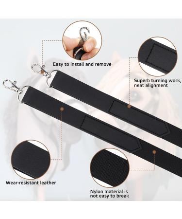 Binyi Hobby Horse Bridle & Halter Set | 3-Pair Reins 120 cm Rope | Accessory for Wooden Pony (3 Colors) - Buy Online on GoSupps.com