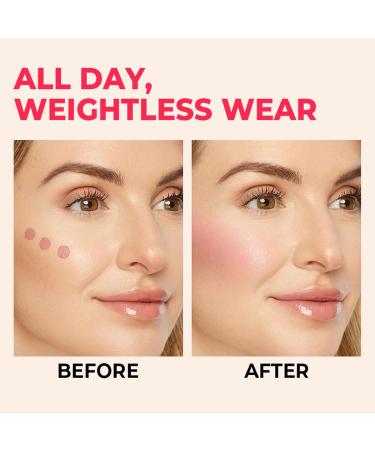  Generisch Cream blush stick - Wet blush stick - Lightly tinted cream color balm - Multi-use makeup blendable for cheeks and lips highly pigmented smooth beauty formula - Buy Online on GoSupps.com