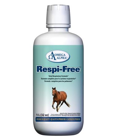 Omega Alpha Equine Respi-Free 32oz.