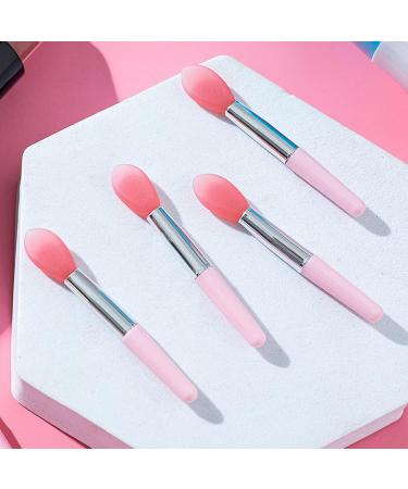 10PCS Portable Silicone Lip Brush Single Soft Head Lipstick Brushes Lip Makeup For Women Girls Silicone Lip Brush Applicator - Buy Online on GoSupps.com