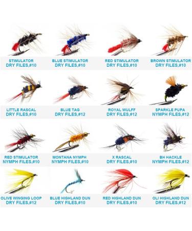 YZD Best Selection Flies Box 225pcs - Deluxe Fly Fishing Assortment - Buy Online on GoSupps.com