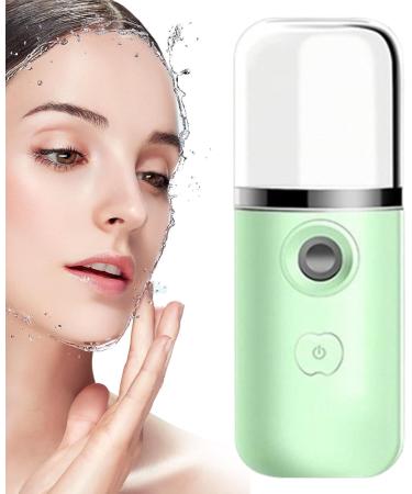 Face Mister Hydrating Handy Handheld Nano Facial Mist Sprayer Hydrating USB Rechargeable for Eyelash Extensions Face Face Hydrating Green - Buy Online on GoSupps.com