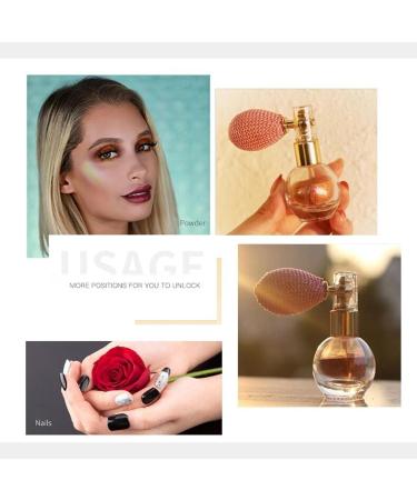 Set of 4 Glitter Spray Powder Fragrance Portable Highlighting Spray Gloss Powder Spray Shimmering Spray Powder Glitter Eyeshadow Pressed Powder for Face Body Cosmetic Supplies Rose Gold - Buy Online on GoSupps.com