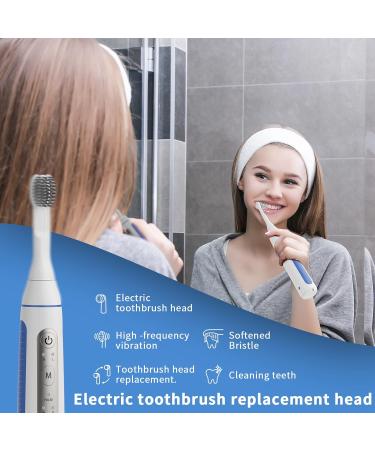 KOOVON Electric Toothbrush Replacement Heads - Sonicare Compatible 3 Pack | International Shipping Available - Buy Online on GoSupps.com