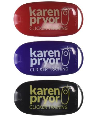 Karen Pryor i-Click Dog Training Clicker 3 Clickers