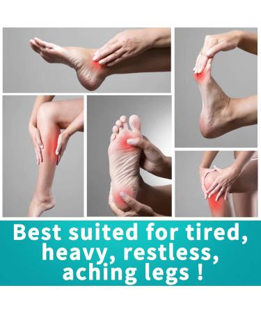 Compression Socks for Men & Women - Ideal for Running Sports Varicose Veins & Travel | Black/Grey/Red L-XL - Buy Online on GoSupps.com