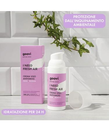 Goovi l Need Fresh Air Crema Viso Antismog Idrata + Protegge 50ml - Buy Online on GoSupps.com