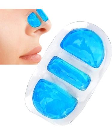 Cold Gel Ice Pack Cold Compress Therapy Cooling Refreshing Reusable Cold Ice Pack Used for Injury or Keeping The Nose Cool Special Designed Ice Crystal Blue - Buy Online on GoSupps.com