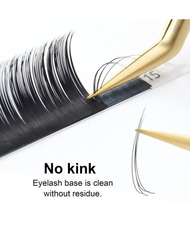 NAGARAKU Individual Eyelash Extensions - 0.07 L Curl, 7-15mm Mix Tray, Classic Faux Mink - Buy Online on GoSupps.com