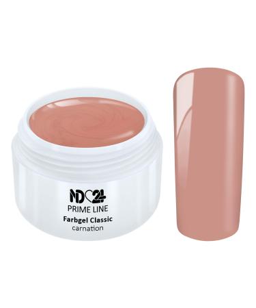 Prime Line - Color Uv Gel Led Color Gel Carnation Brown - Made in Germany - 5ml