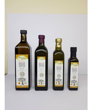 Nida 1000ml Glass Bottle Natural Olive Pomace Oil - Buy Online on GoSupps.com