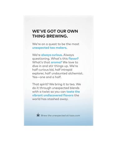 Tazo Iced True Black Tea Bags, 6 Count (Pack of 4) - Packaging May Vary - Buy Online on GoSupps.com