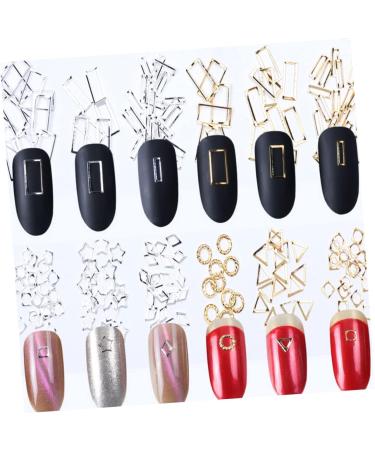 Beavorty 2 Boxes rivets for metal nail art goldendoodle ornament Gold Metal Nail Studs nails jewelry art decoration metal decor nail rivets studs nails rhinestones charm 3d - Buy Online on GoSupps.com