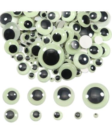  TOAOB 252pcs Wiggle Googly Eyes Self Adhesive with Eyelashes  Oval Assorted Colors 12x16mm Craft Eyes Plastic Sticker Eyes for DIY Crafts  Scrapbooking Decoration : Arts, Crafts & Sewing