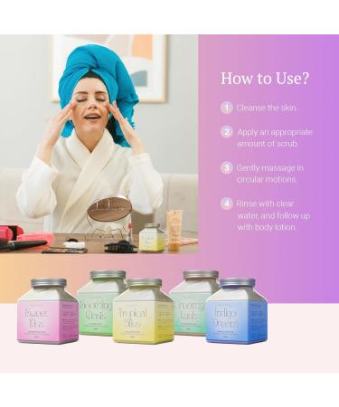 RelaxZing Exfoliating Scrub Moisturizing & Nourishing Body Scrub Tightens Pores and Removes Impurities Soothing and Relaxing Shower Scrub Sweet Kiss Strawberry 350ml - Buy Online on GoSupps.com