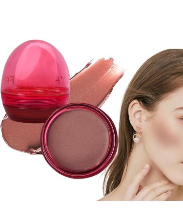 Blush Makeup Monochrome Lightweight Blusher for Women | Daily Beauty Products Teen Girls Cosmetics for Home Shopping Gathering Dating Traveling Working Rowces 02# Golden Brown