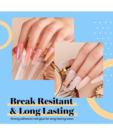 Beetles Acrylic Nail Gel Adhesive - Strong Bond for False Tips & Rhinestones - Buy Online on GoSupps.com