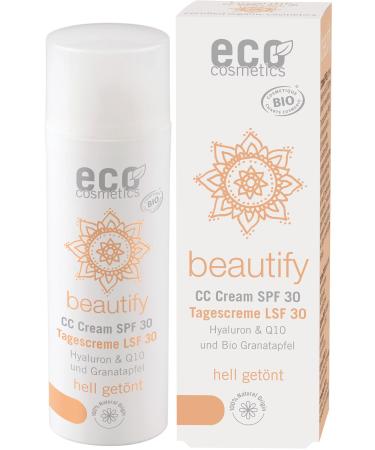 eco cosmetics beautify CC cream SPF 30 light (6 x 50 ml)