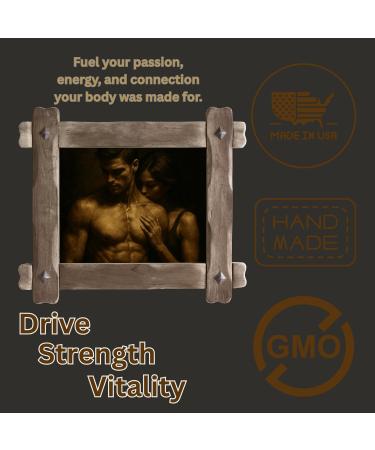 Energy & Drive Support Cream for Men T-Support & Vitality | Tongkat Ali Fadogia Maca Wild Yam Vitamin D3 | Male Drive 2 oz King & Queen Wellness - Buy Online on GoSupps.com