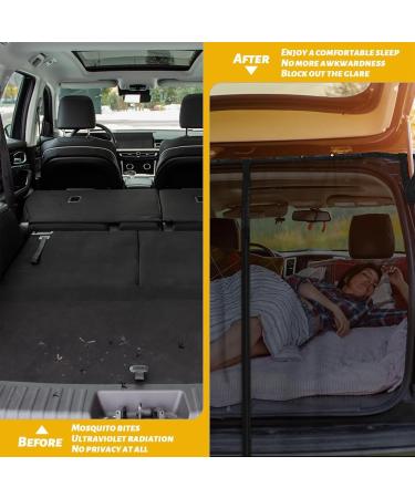 Car Tailgate Mosquito Net - Magnetic Fly Grille Mesh for Sun Protection & Insect Defense | Ideal for Roof Campers & Wing Door Trunks - Buy Online on GoSupps.com