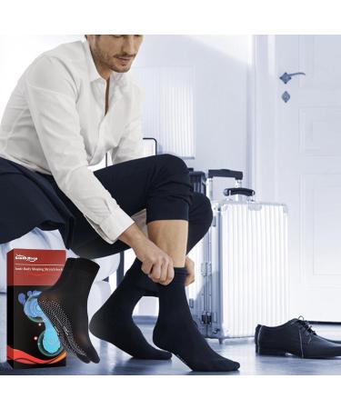 Self-Heating Thermal Socks with Tourmaline Technology for Slimming & Health Benefits - Buy Online on GoSupps.com