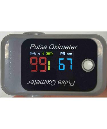 Buy Fingertip Pulse Oximeter - Heart Rate Monitor & Digital Blood Oxygen Saturation Monitor | Fast International Shipping - Buy Online on GoSupps.com