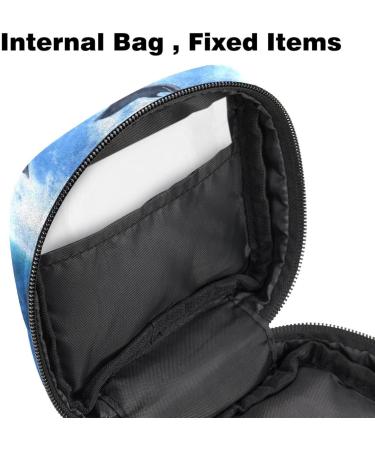 Women s Travel Storage Bag for Menstrual Cup & Makeup - Large Capacity Band Organizer with Forest Animal Design (4.7x6.6 in) - Buy Online on GoSupps.com