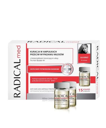 Farmona Radical Med Anti Hair Loss Ampoule Treatment 15 x 5ml Women