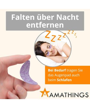 Amathings Reusable Silicone Eye Pads - Anti-Aging Anti-Wrinkle Care | 3 Pairs in High-Quality Storage Box - Buy Online on GoSupps.com