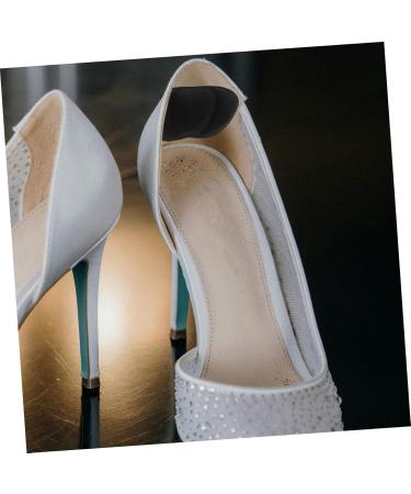 High Heel Insole Comfort Pads for Women - Wear-Resistant Heel Cushions & Protectors - Black Shoe Grip Inserts 8.00X4.10X0.60CM - Buy Online on GoSupps.com