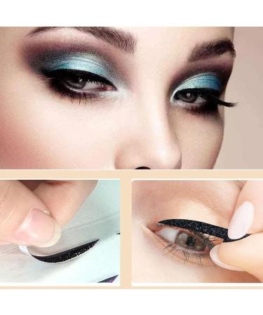 Crystal Crease Eyeliner Sticker Bling Crystal Eyeliner Sticker Reusable Eyeliner and Eyelash Stickers Eye Stickers Makeup Stickers Colorful Eyelid Tape for Party (A) - Buy Online on GoSupps.com