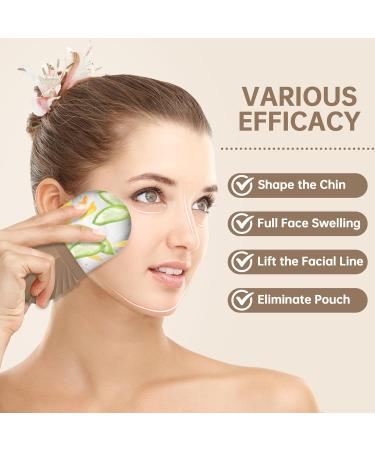 Aquuaera Ice Face Roller Ice Cube Roller for Face Facial Beauty Ice Roller Skin Care Tools De-Puff Eye Bags Reduce Migraine Pain(Brown) Shell-brown - Buy Online on GoSupps.com