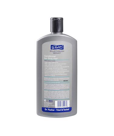 Dr. Fischer Purple Conditioner for Platinum Silver Gray & Color Treated Hair - Remove Brassy Tones - 13.5 fl. oz - Buy Online on GoSupps.com