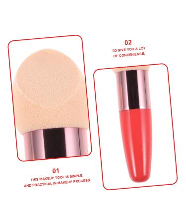 FRCOLOR 3pcs Little Mushroom Makeup Brush Set - Powder Puff & Foundation Sponge for Wet/Dry Application - Perfect Cosmetic Tool for Flawless Makeup - Buy Online on GoSupps.com
