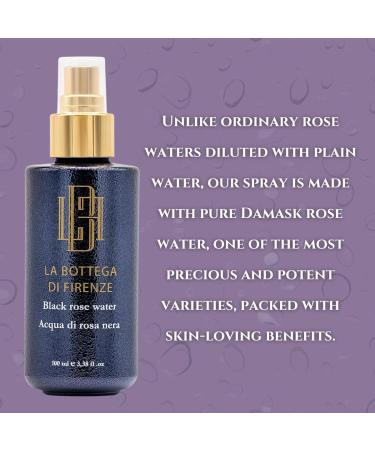 Black Rose Water Spray La Bottega di Florence 100 ml - Buy Online on GoSupps.com