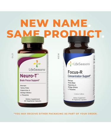 Life Seasons Focus-R: Nootropic Brain Formula for Concentration and Memory - 10 Capsules - Buy Online on GoSupps.com