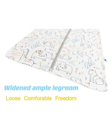 Chilsuessy Summer Baby Sleeping Bag - 100% Cotton Sleeveless Pajamas for Kids 110-125cm | Cute Animal Prints - Buy Online on GoSupps.com