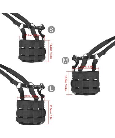 ERYUE Grazing Muzzle Horse Mouth Cover Equine Grass Muzzle Equestrian Equipment for Horse Pony Donkey - Buy Online on GoSupps.com