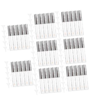 HAPINARY 40 Pcs Empty Mascara Tube and Wand Seed Oil Empty Lip Balm Tubes oil Lash Serum Transparent