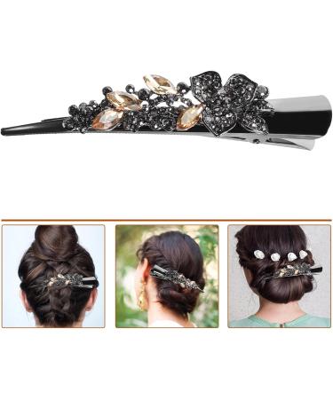 Beaupretty Hair Jewelry Hair Accessories for Women Large Hairpin Women Hairpins Rhinestone Hairpin Women Hair Accessories Vintage Hair Accessories Hair Barrettes Girl Women's Clip Rhinestones - Buy Online on GoSupps.com