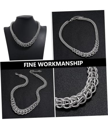 COLLBATH 1pc Hip Hop Clavicle Chain Men's Necklaces Men Chain Necklaces Fashion Necklace Personality Decorate - Buy Online on GoSupps.com