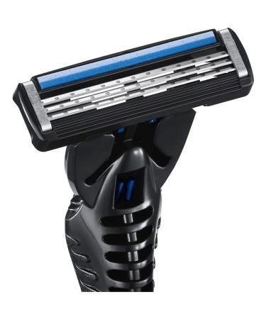 BIC Hybrid 3 Flex Men's Shaver Bundle | 90% Recycled Handle, 10 Triple-Blade Refills - Buy Online on GoSupps.com