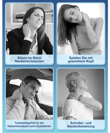 Auca Neck Stretcher - Adjustable Neck Support & Fragrance for Spine Correction | Sleep Comfort & Pressure Relief - Buy Online on GoSupps.com