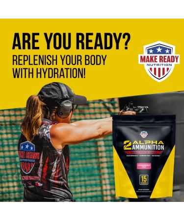MAKE READY NUTRITION - 2Alpha Ammunition Strawberry Kiwi - 15 Servings Stick Pack - Buy Online on GoSupps.com