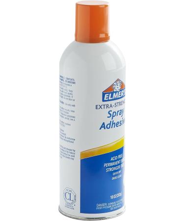 Elmer's Spray Adhesive, Extra Strength, 10 Ounces (Packaging may vary) Extra Strength Standard Packaging - Buy Online on GoSupps.com