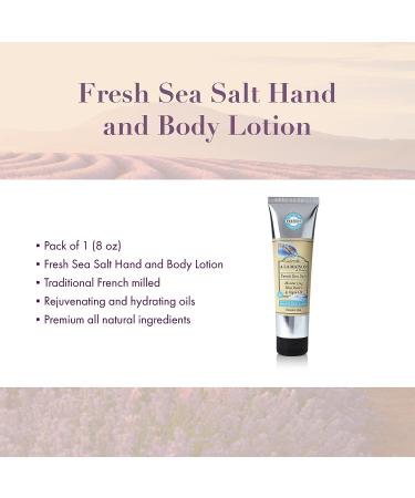 A LA MAISON Fresh Sea Salt Lotion 8 oz - Natural Hand & Body Lotion for Dry Skin - Buy Online on GoSupps.com